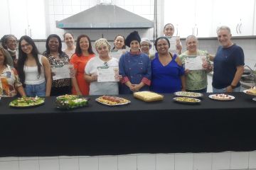Formatura curso: Pratos Natalinos