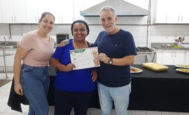 Formatura curso: Pratos Natalinos