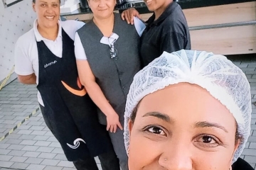 SindiRefeições SP em visita aos trabalhadores da Empresa Novita Alimentação na unidade Manikraft Guaianases.