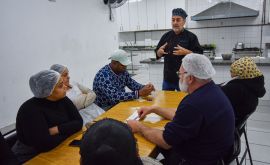 Formatura curso inédito: Cozinha básica para iniciantes