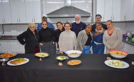 Formatura curso inédito: Cozinha básica para iniciantes