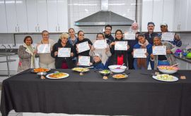 Formatura curso inédito: Cozinha básica para iniciantes