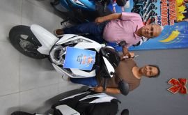 Entrega da premiação: Motos 0 km