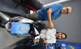 Entrega da premiação: Motos 0 km