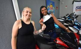Entrega da premiação: Motos 0 km