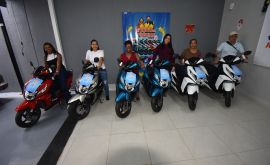 Entrega da premiação: Motos 0 km