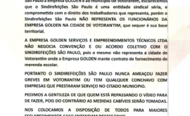SindiRefeições SP esclarece confusão gerada no interior de São Paulo por empresas que confundiram o Sindicato