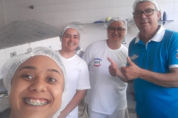 SindiRefeições SP em visita aos trabalhadores da Empresa PRM na unidade CEI SILVIA COVAS. Seja sócio você também!