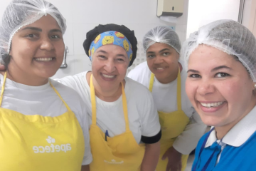 Visita aos trabalhadores da Empresa Apetece,unidade CEI Vila Império.