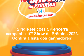 10º Show de Prêmios - ganhadores do encerramento