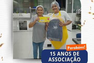 Prêmio - 15 anos de Associação