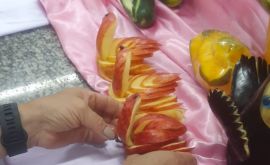 Formatura: Curso de Esculturas em Frutas e Legumes