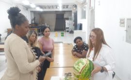 Formatura: Curso de Esculturas em Frutas e Legumes