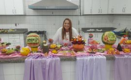 Formatura: Curso de Esculturas em Frutas e Legumes