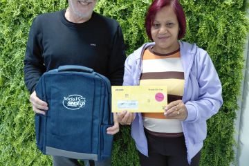Entrega: SÓCIO 15 ANOS:  MARIA APARECIDA DA SILVA CASTRO/ ANGA ALIMENTACAO E SERVICOS LTDA / Unidade: EMEF PROFESSOR JULIO CESAR DE MELO E SOUZA - MALBA TAHAN