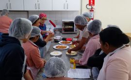 Formatura de curso: Salgados e tortas variadas