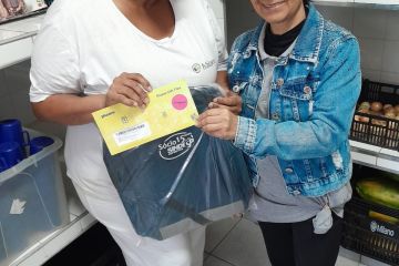 Entrega SÓCIO 15 ANOS MARCIA CRISTINA BIBIANO SALES COMERCIAL MILANO BRASIL LTDA Unidade: EMEF WALTER BELIAN.