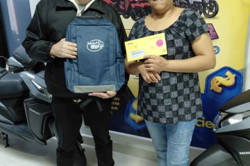 Entrega SÓCIO 15 ANOS PAULA SOARES DA SILVA FELICIO APETECE SISTEMAS DE ALIMENTACAO S.A. Unidade: EMEF VEREADORA ANNA LAMBERGA ZEGLIO