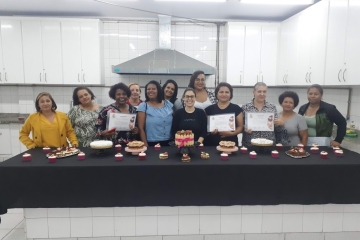 Formatura curso de Bolos e Tortas