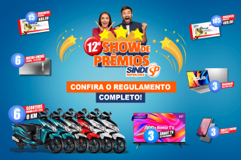 12º Show de Prêmios 2025: Sorteio realizado em maio de 2025